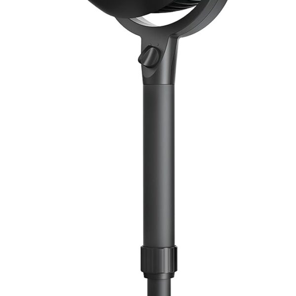 Vornado 683 Medium Pedestal Whole Room Air Circulator Fan. 3 Speed Control. Adjustable Standing Height. 32 to 38 Inches. Black